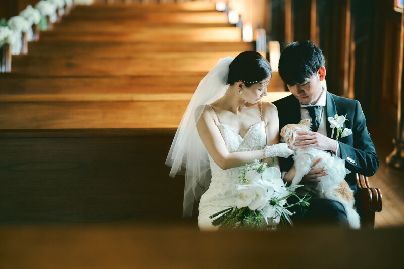 愛犬も大切な家族の一員