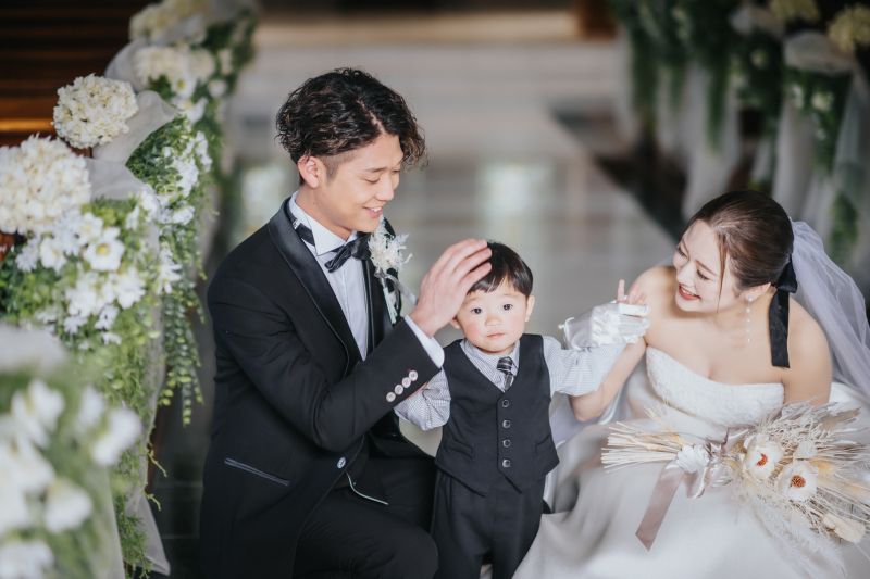 もちろんチャペルでの撮影もOK