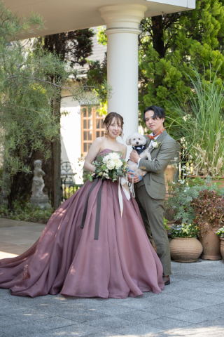 Avenir Garden アヴェニールガーデン_ペット&times;ウェディングフォト