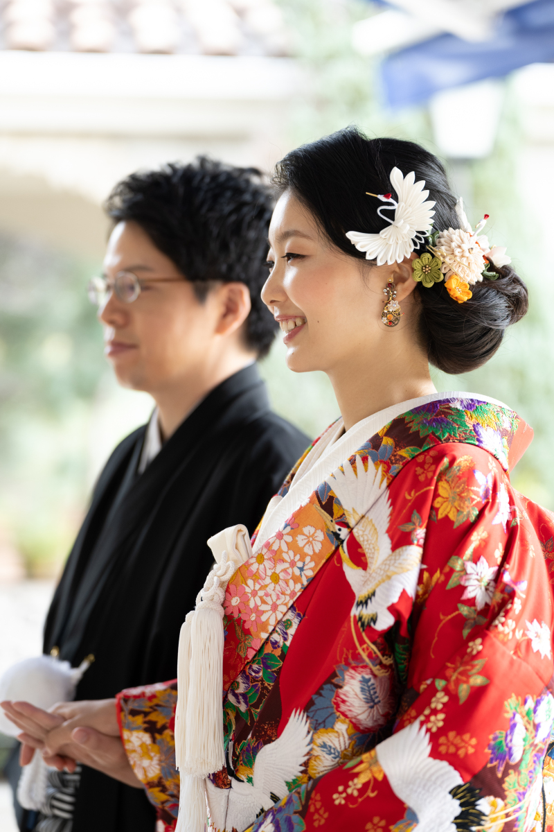 木漏れ日の中で