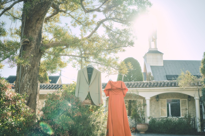 【大満足よくばり洋装プラン】1200坪の広大な敷地でたっぷり撮影◇ドレス2着