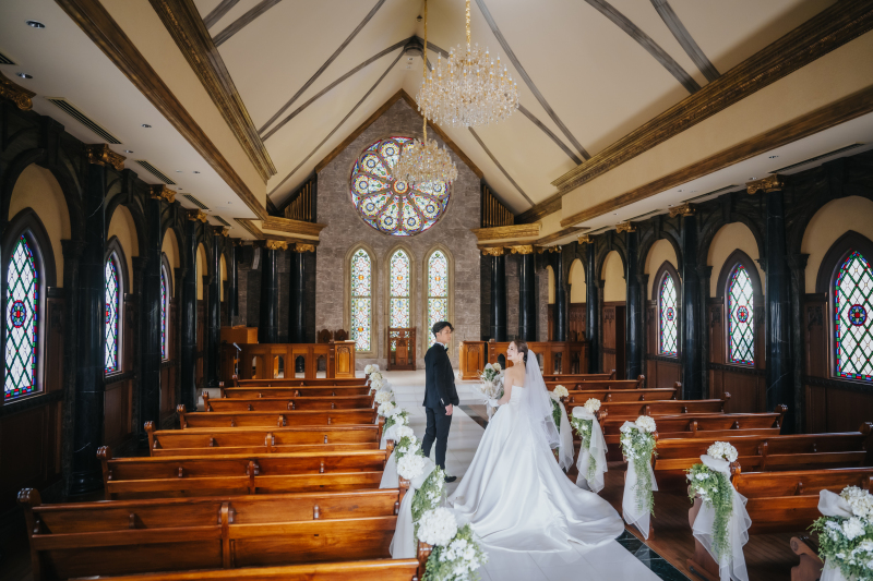 【60カットデータ納品*洋装】チャペルや広大な敷地でたっぷり撮影◇ドレス1着撮影