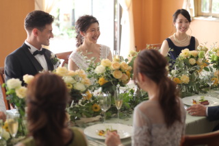 【ご家族様との会食付】チャペル撮影付フォト＆お食事会セットPLAN◇ドレス1着