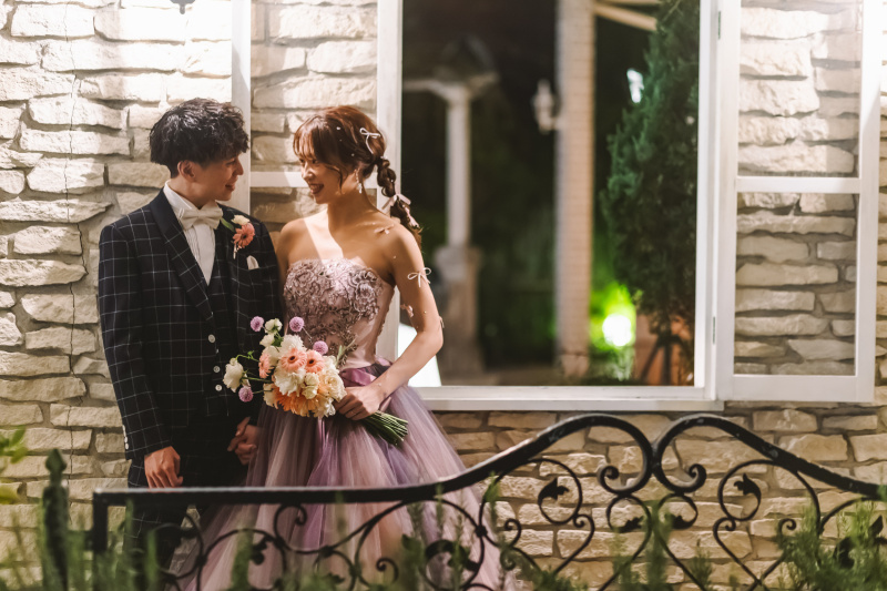 【トワイライトフォト&ディナーPLAN】まるで映画のワンシーン*幻想的なナイトフォト◇ドレス1着撮影