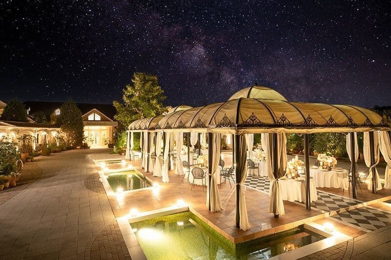 【トワイライトフォト&ディナーPLAN】まるで映画のワンシーン*幻想的なナイトフォト◇ドレス1着撮影