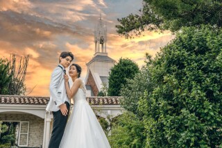 【トワイライトフォト＆ディナーPLAN】まるで映画のワンシーン＊幻想的なナイトフォト◇ドレス1着撮影