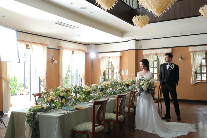 【ご家族様との会食付】チャペル撮影付フォト＆お食事会セットPLAN◇ドレス1着