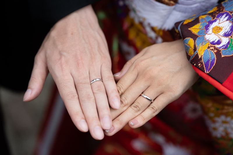 【4月までの撮影限定*一部土日OK】白無垢・色打掛の選べる和装◇ガーデンで楽しむ桜デザート付◇和装1着撮影