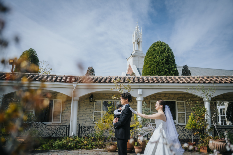 【人気のシーズン＊土日祝OK】チャペルや広大な敷地で撮影◇ドレス1着撮影