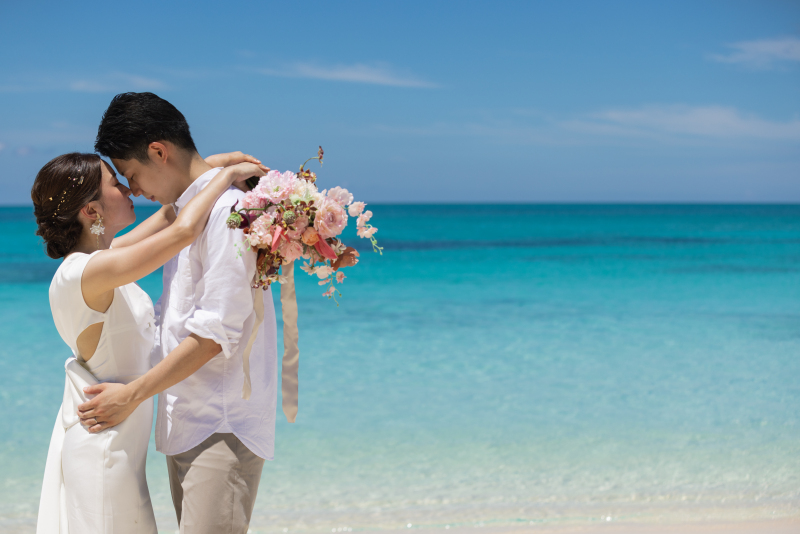 宮古ブルーが広がる崖☆3時間程度の２ヶ所撮影プラン☆１５０カット保証 ドローン撮影付き