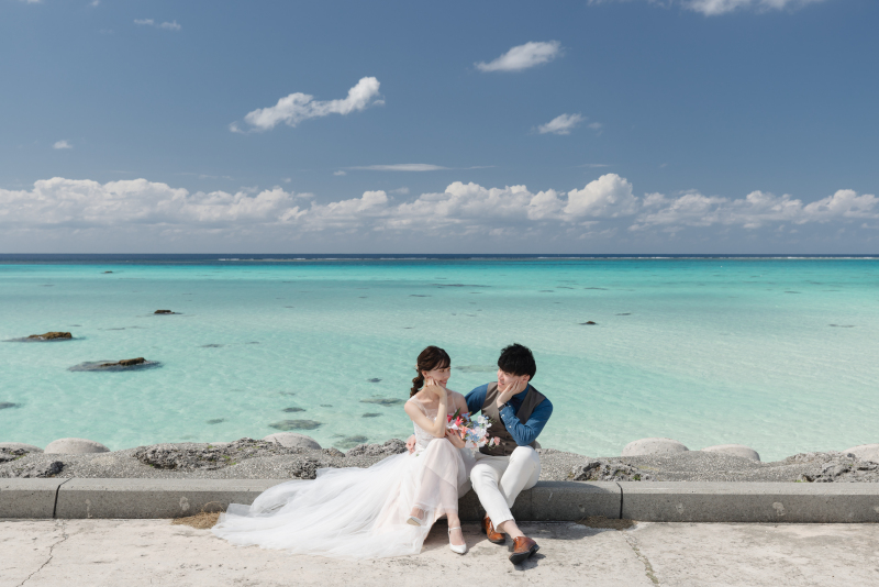 宮古島の絶景を巡る1Dayプラン（8時間程度）ロケーション無制限☆３５０カット保証 ドローン撮影付き