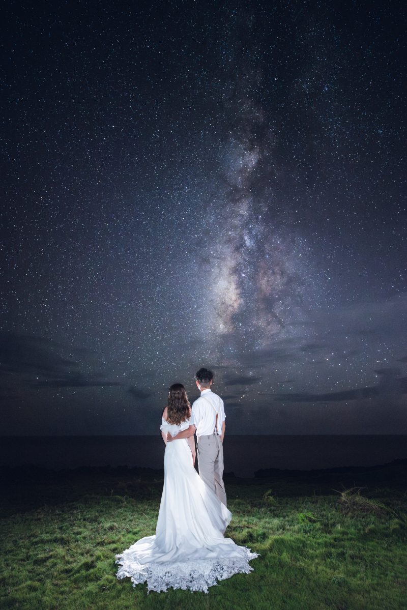 【5月〜7月撮影限定】当店イチオシ◎星空フォト＆ビーチロケセットプラン◆ドローン写真＆動画＋全データ納品＋洋装1着付き｜雨天保証