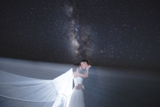 【5月〜7月撮影限定】当店イチオシ◎星空フォト&ビーチロケセットプラン◆ドローン写真&動画+全データ納品+洋装1着付き|雨天保証