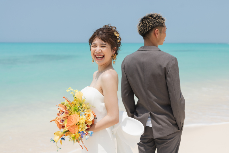 【5月〜7月撮影限定】当店イチオシ◎星空フォト＆ビーチロケセットプラン◆ドローン写真＆動画＋全データ納品＋洋装1着付き｜雨天保証