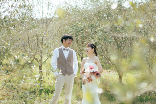 夫婦の樹、オリーブの森であたたかな時間を