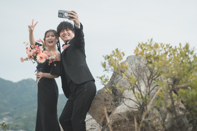 自撮り写真も忘れずに