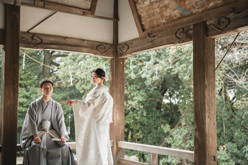 N wedding hiroshima_神社・寺院で撮影できる