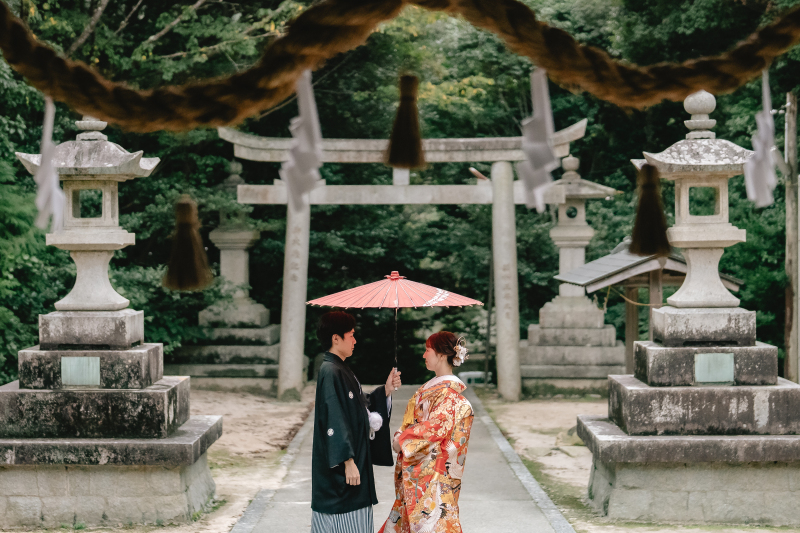 結婚の節目を感じる、特別な場所で