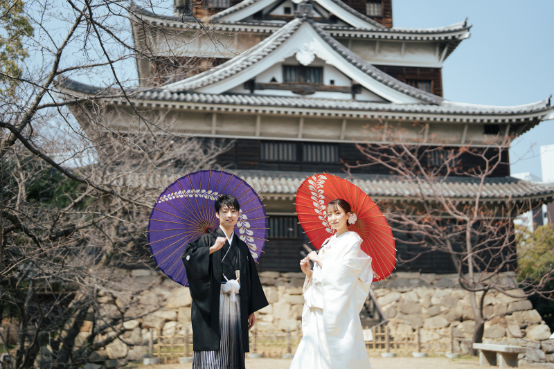 N wedding hiroshima_歴史的建造物で撮影できる