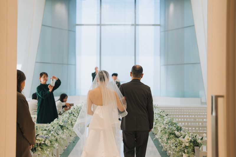 N wedding hiroshima_チャペルで撮影できる