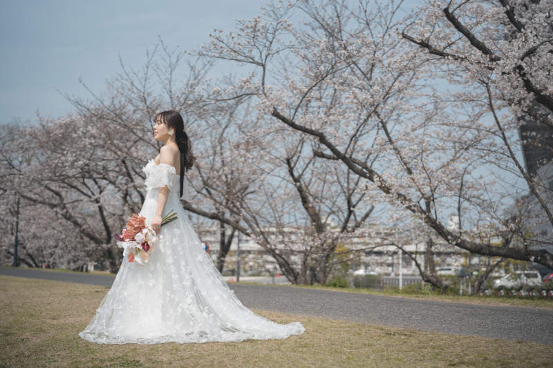 N wedding hiroshima_ウエディングドレスが豊富