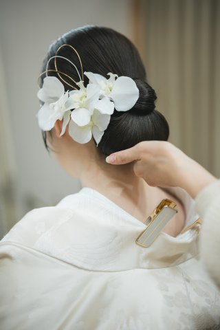新婦様ヘアメイク