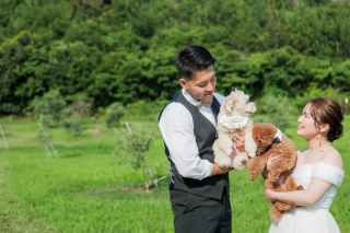 ペットとの撮影