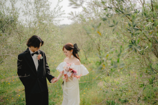 N wedding hiroshima_【江田島ロケーション】天狗岩・オリーブの森・ビーチ