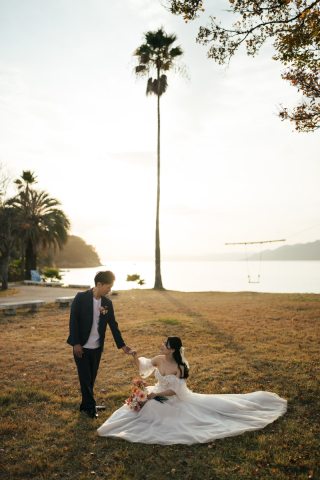 N wedding hiroshima_【Nweddingフォトギャラリー】瀬戸内ロケ～街撮りまで