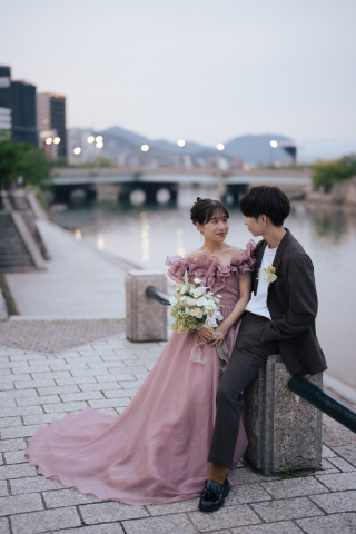 N wedding hiroshima_街撮りフォト