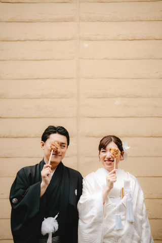 N wedding hiroshima_【宮島ロケーション】和装でめぐる宮島街並み撮影