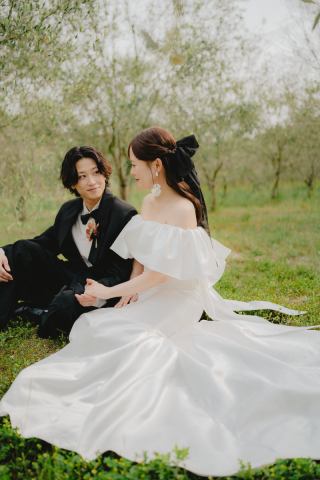 N wedding hiroshima_【江田島ロケーション】天狗岩・オリーブの森・ビーチ