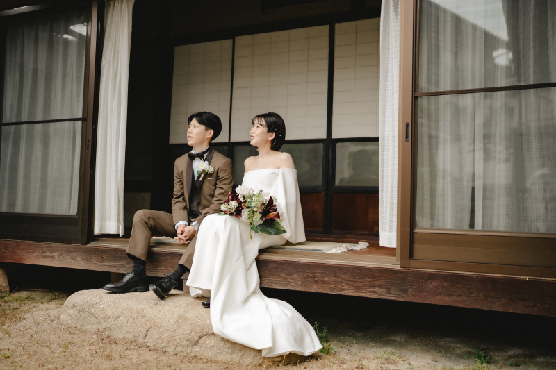 【Lulu】ドレス1点・タキシードセット付き！｜江田島ロケーション撮影｜ ドローンを使ったオープニングムービー付き★