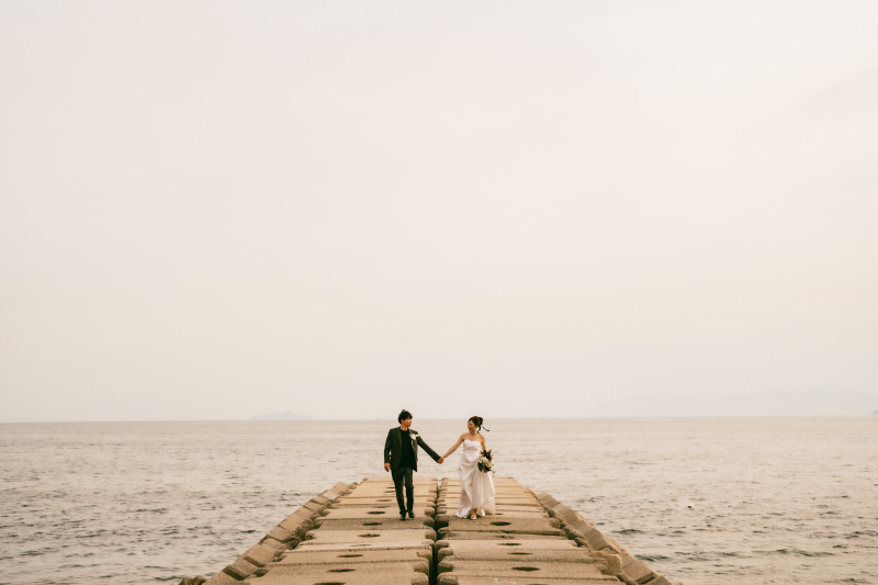 Summer plan｜ドレス1点｜ロケーション1~2ヵ所｜オープニングムービー付き前撮りサマープラン