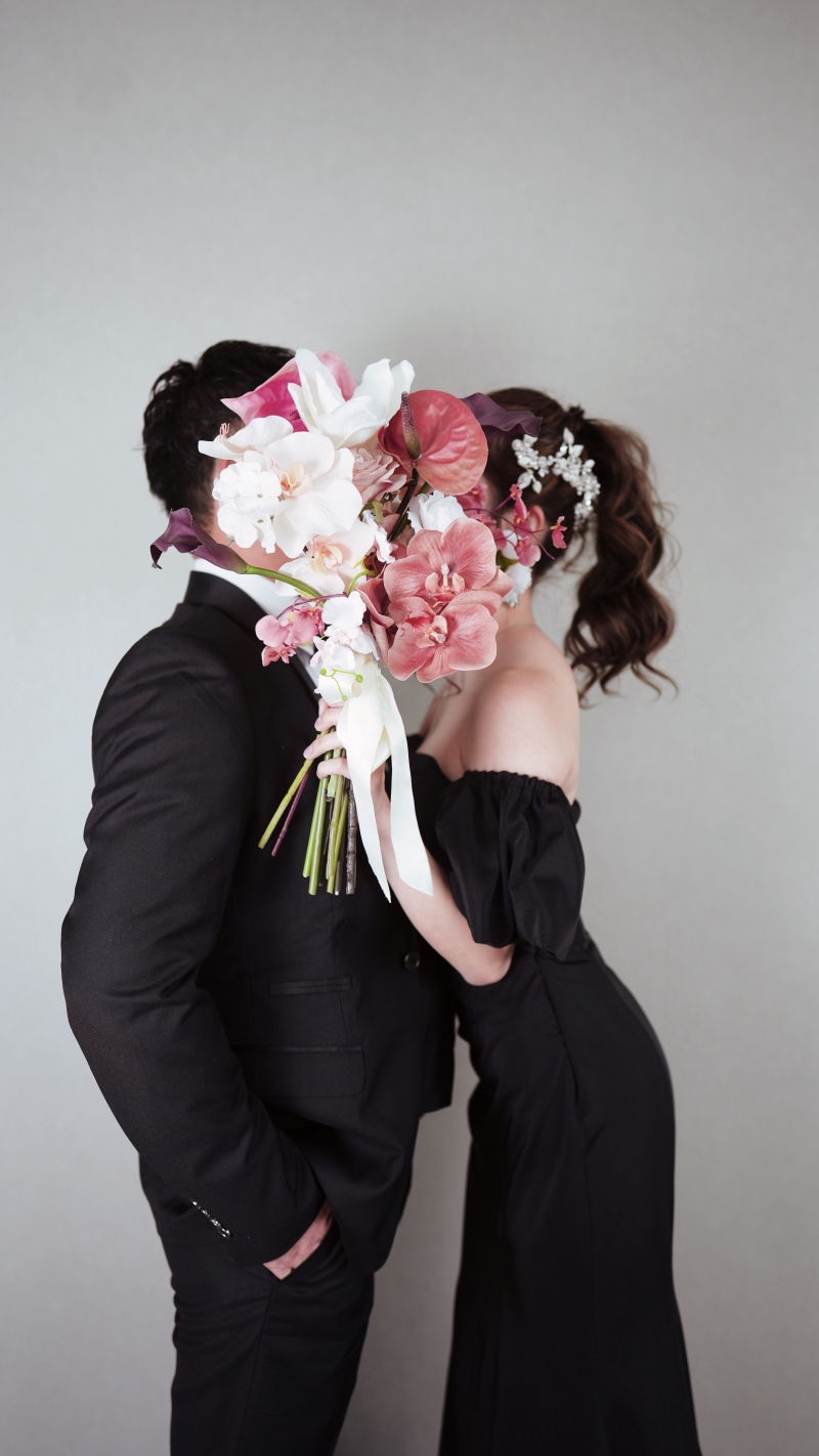  【petit photo plan】ドレス1点｜dress by Nのサロン内スタジオ｜前撮りやエンゲージフォトにも◎