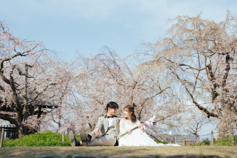 【春限定】桜ロケーションフェア✿｜ドレス1点｜桜+ロケ地1ヵ所｜広島市内・江田島・尾道の出張料＆施設利用料OFF！