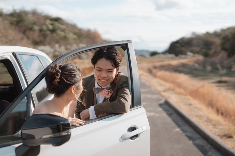 【Lulu】ドレス1点｜愛車と撮影◎｜ドローンを使用したオープニングムービー撮影付きplan