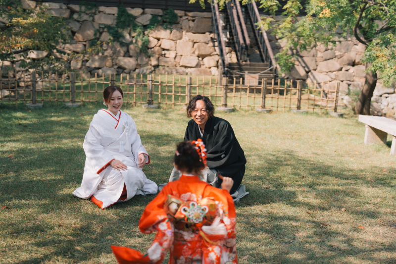 【結】和装1点｜庭園や神社などお好きなロケ地1ヵ所