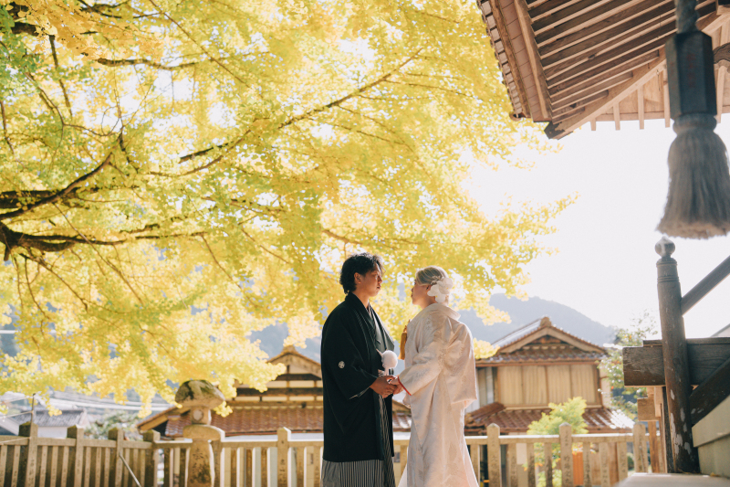 【結】和装1点｜庭園や神社などお好きなロケ地1ヵ所｜ドローンを使ったオープニングムービー付き★