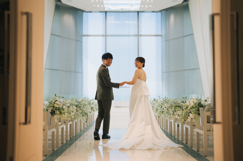 【Lulu】ドレス1点｜チャペル＋ロケーションフォト｜ ダイジェストムービー撮影付きプラン