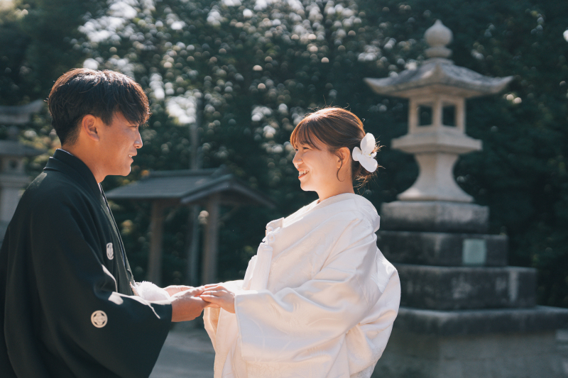 【結】和装1点｜庭園や神社などお好きなロケ地1ヵ所