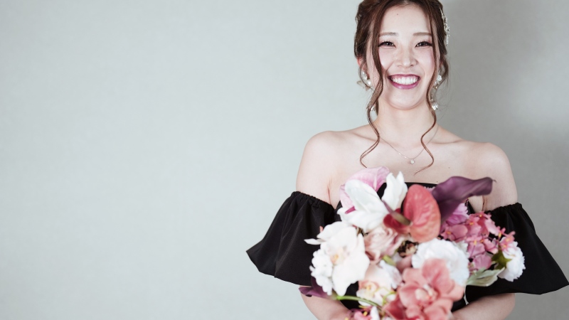  【petit photo plan】ドレス1点｜dress by Nのサロン内スタジオ｜前撮りやエンゲージフォトにも◎