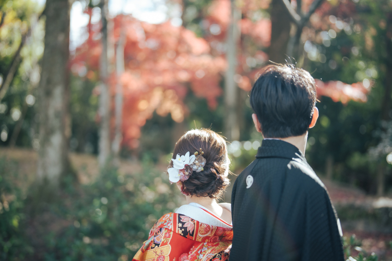 【結】和装1点｜庭園や神社などお好きなロケ地1ヵ所｜ドローンを使ったオープニングムービー付き★