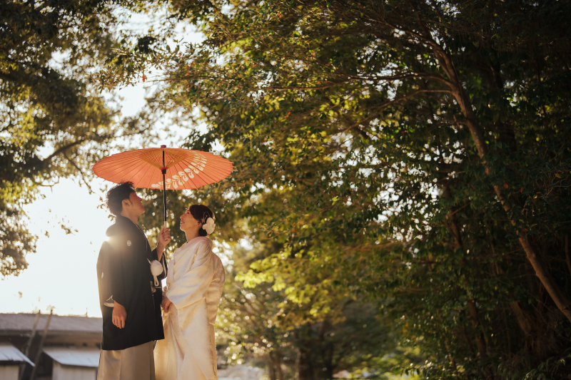 【結】和装1点｜庭園や神社などお好きなロケ地1ヵ所｜ドローンを使ったオープニングムービー付き★