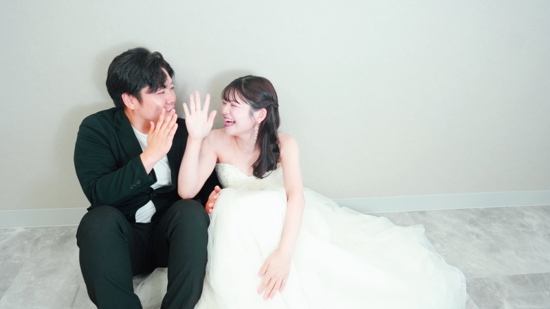  【petit photo plan】ドレス1点｜dress by Nのサロン内スタジオ｜前撮りやエンゲージフォトにも◎