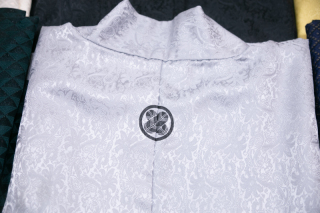 紋付羽織セット　グレー