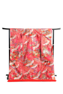 色打掛（鶴・桜）