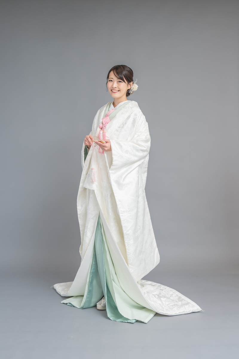 【提携衣裳店】白無垢A-01