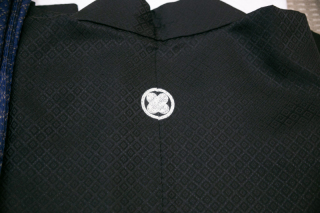 紋付羽織セット　黒