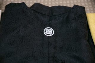 紋付羽織セット　黒